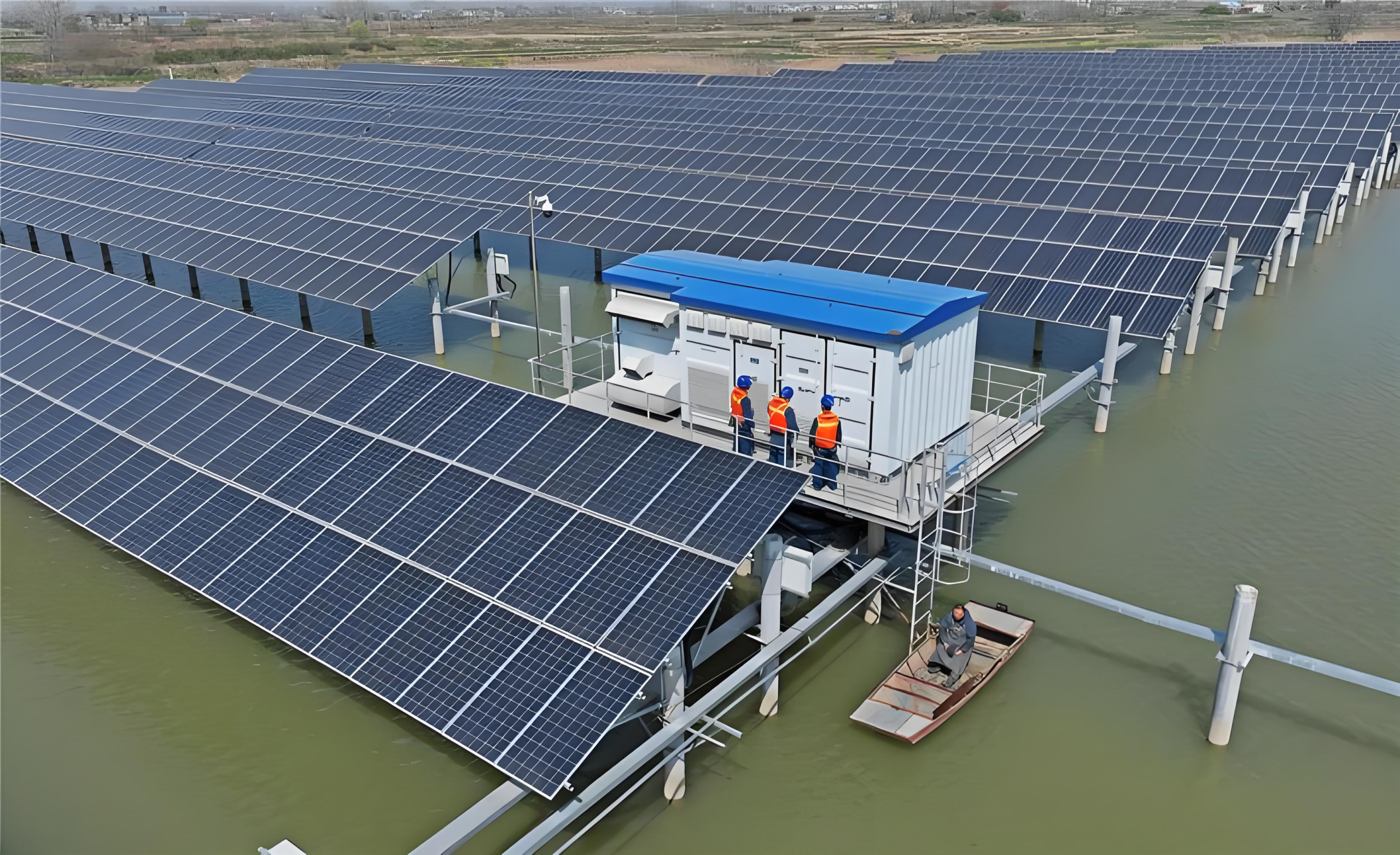 Solar panel front view