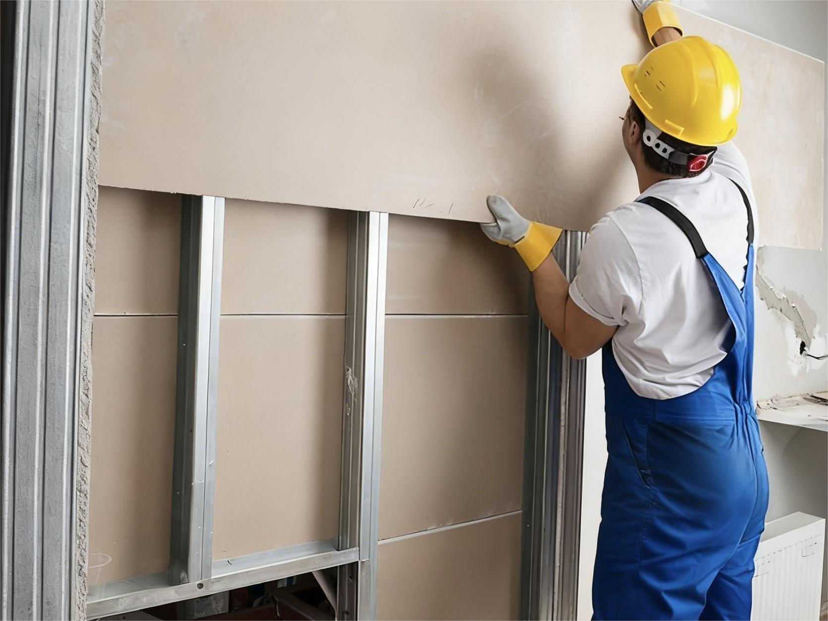 Gypsum Board Partition Walls