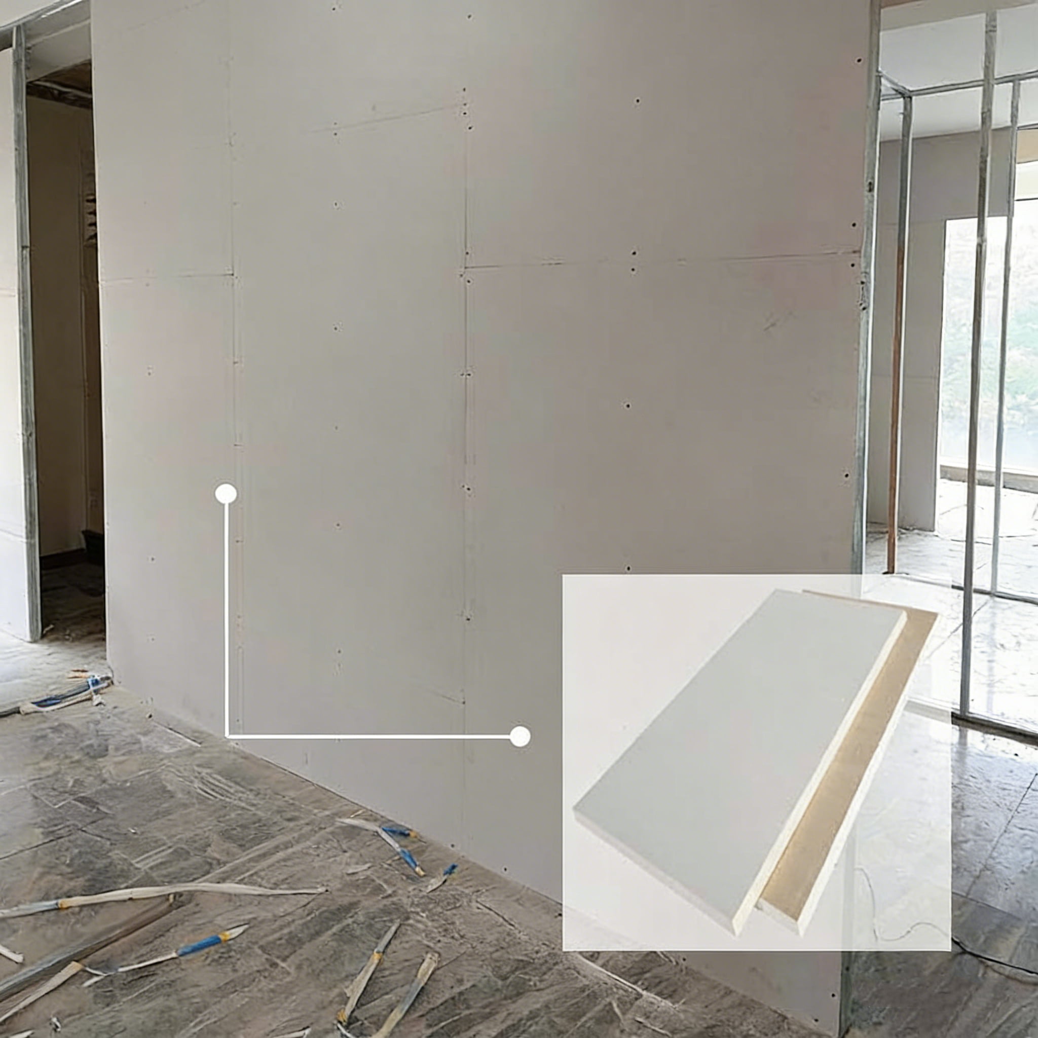 Standard Gypsum Board